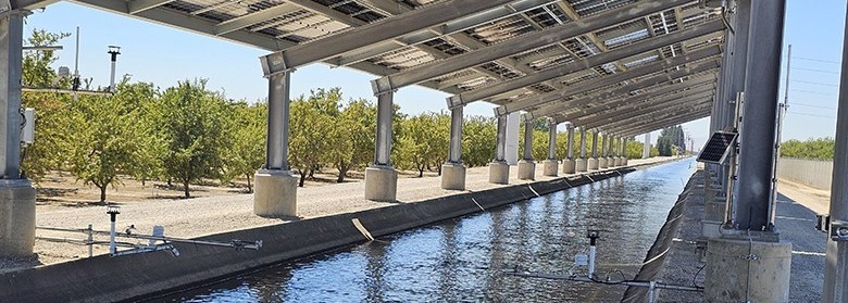 Solar over canals